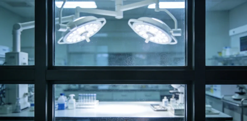 正规基因检测实验室内部，展示专