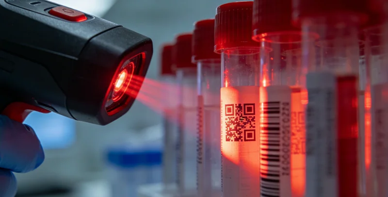 医生在病房内与患者家属进行沟通