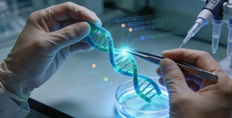 保定家庭进行耳聋基因检测咨询场