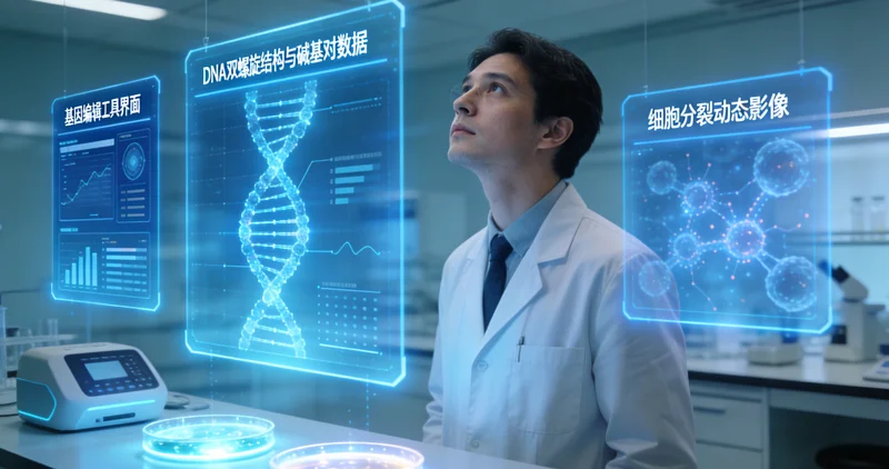 肇庆备孕夫妻在家中共同查看基因