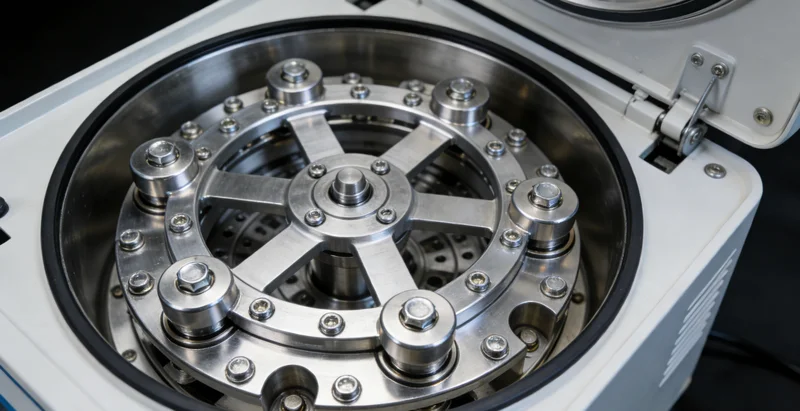 专业PCR实验室内技术人员操作