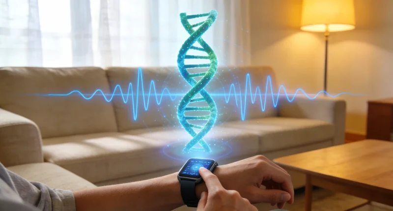 张掖医院-护士进行无创基因检测