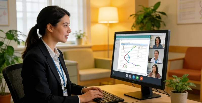 舟山医生为家庭解读基因检测报告