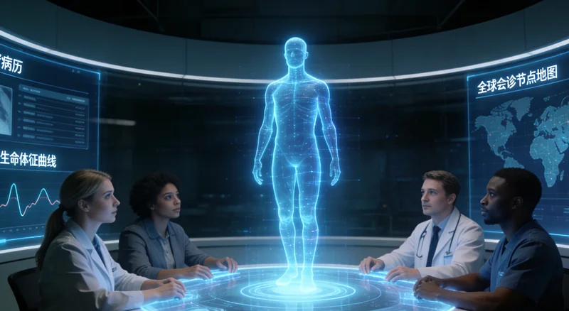 呼伦贝尔医生与家庭进行遗传咨询