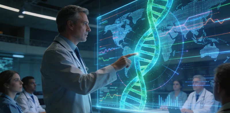 温州年轻夫妇讨论基因检测报告