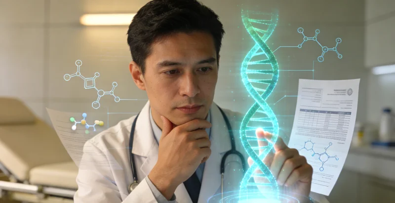 绥芬河遗传咨询师为家庭解读基因