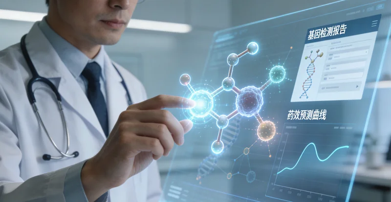 来宾遗传咨询师向家庭讲解JLN