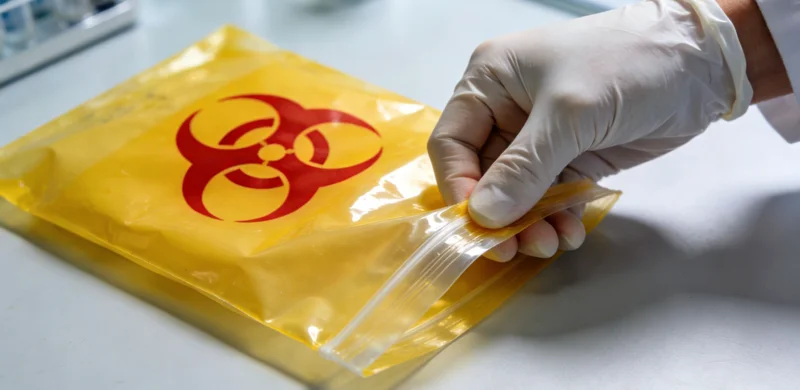 色彩丰富的肠道菌群微观艺术示意