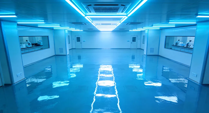 实验员在生物安全柜内进行样本前