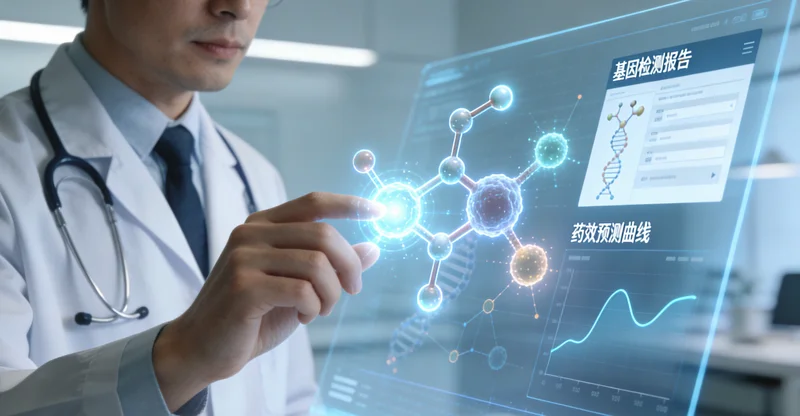 大理护士为居民进行无痛基因检测