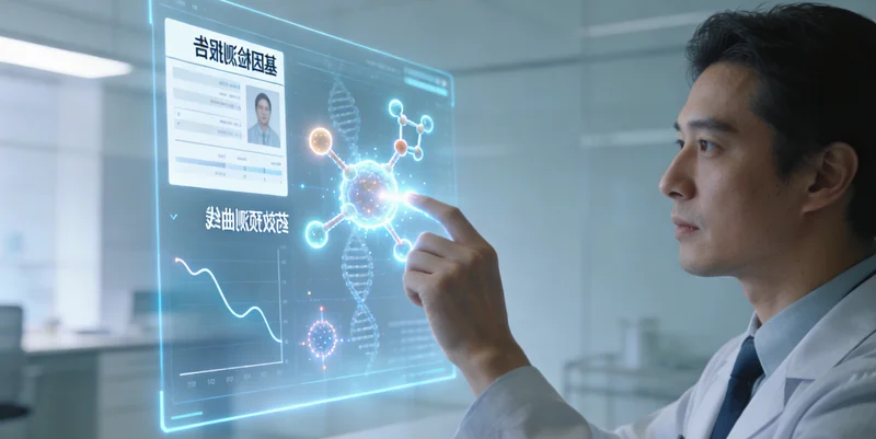 承德家庭共同查看基因检测报告并