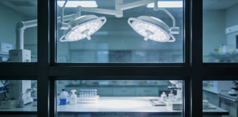 实验室内,技术人员正在操作高通