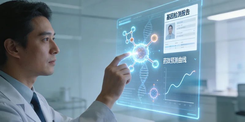 安阳医护人员进行无创基因采样