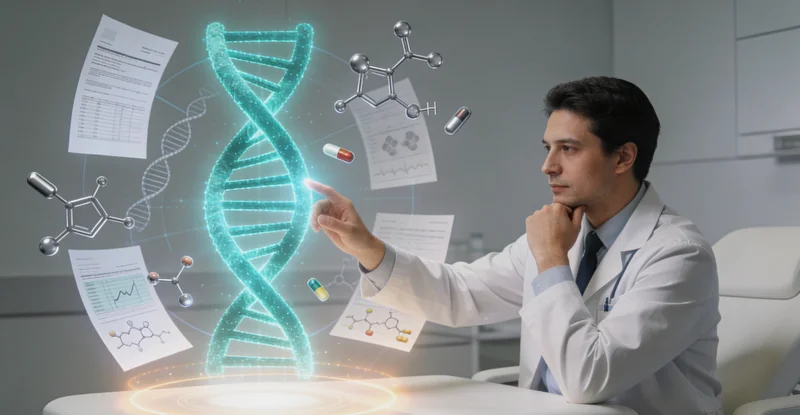 泸州医生正在为市民解读耳聋基因