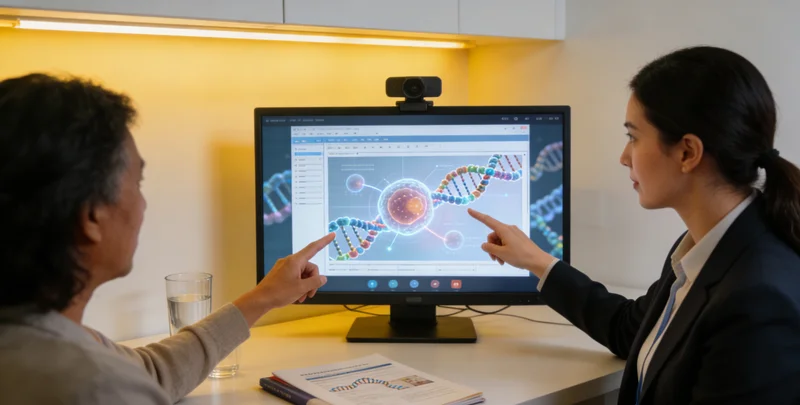 乌海遗传咨询师为家庭解读基因检