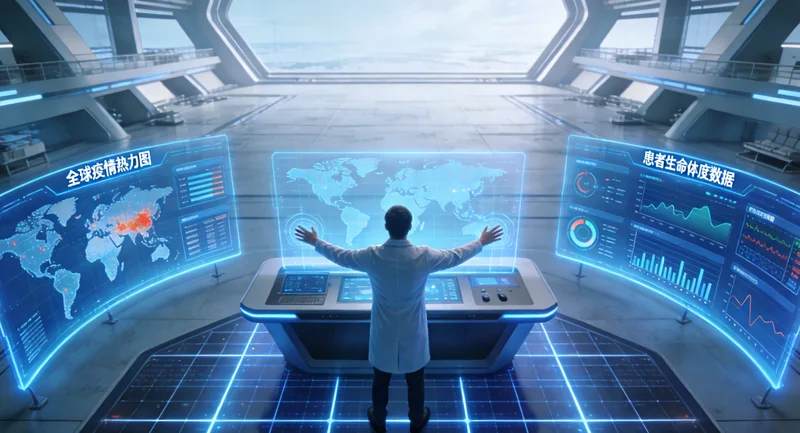 专业实验室技术人员进行高通量基