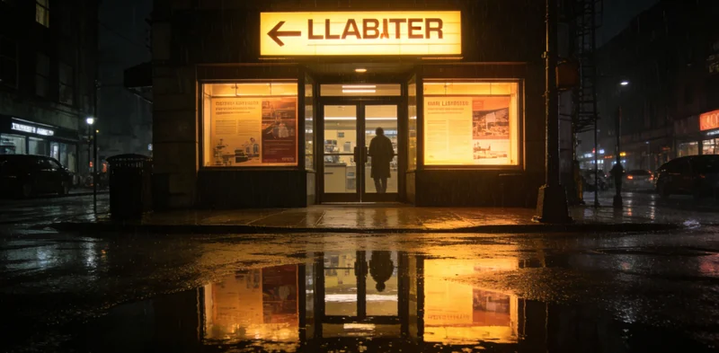 医生与咨询者共同查看检测报告，