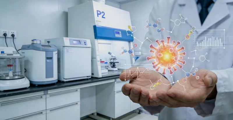 七台河医生与患者共同查看乳腺癌