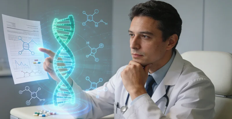 天门医生与患者家属沟通基因检测