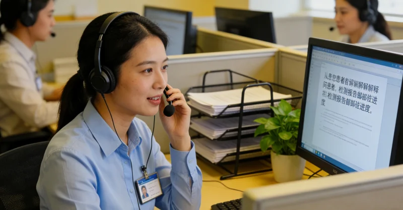 深圳家庭在医生指导下查看基因检