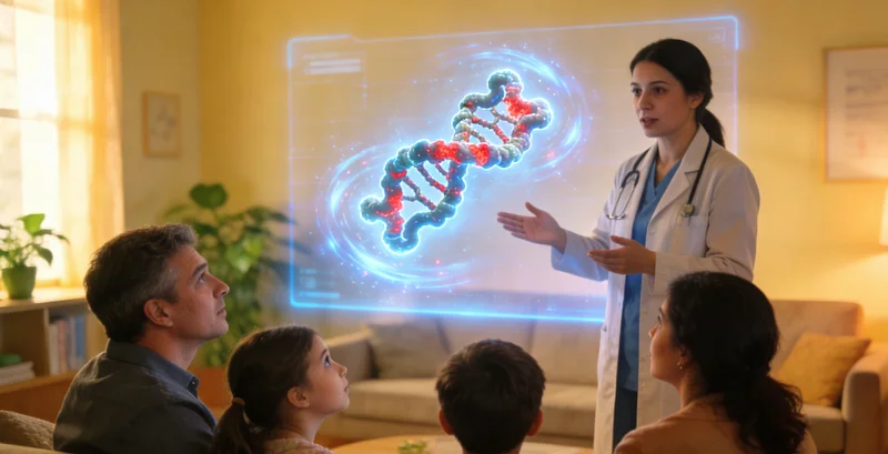 海城家庭遗传咨询场景