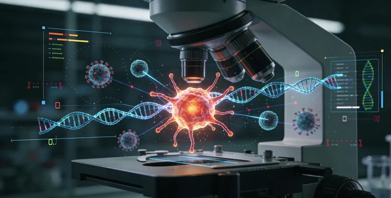 黔南州肺癌基因检测科学原理示意