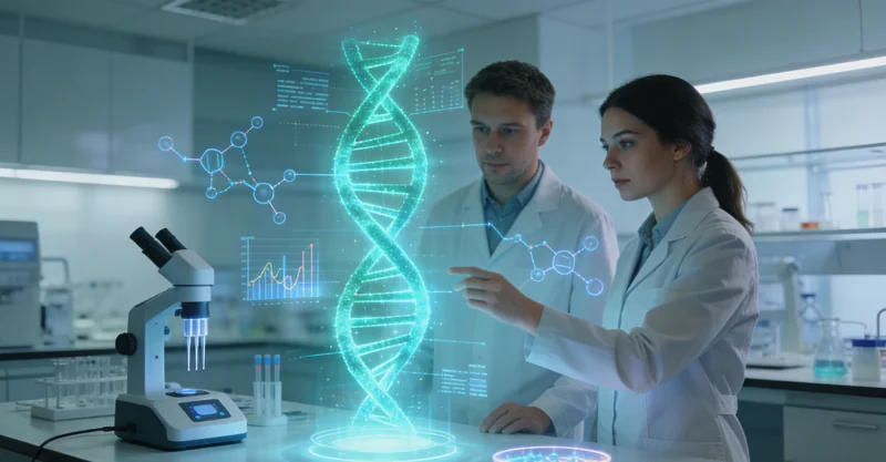 连州家庭进行遗传健康咨询场景