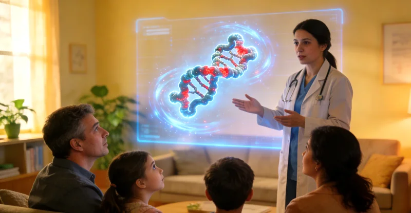 高安市民在医院遗传咨询门诊与医