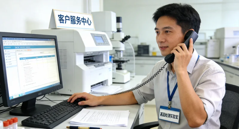 鄂州女性进行遗传咨询场景