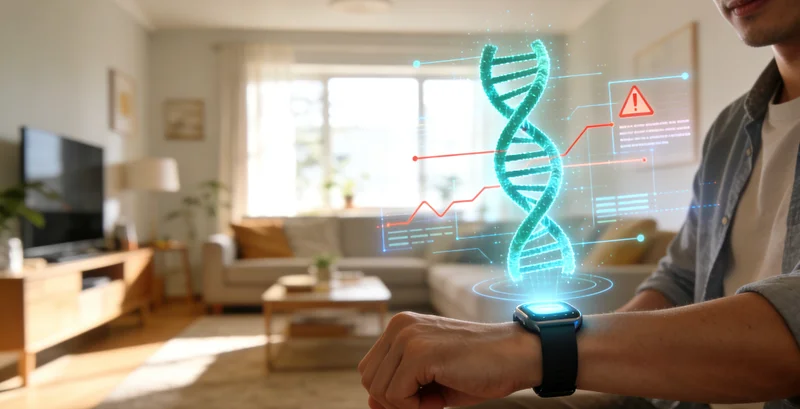 基因数据分析与安全保障技术示意