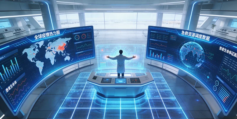 海林医院病理科医生在显微镜下观