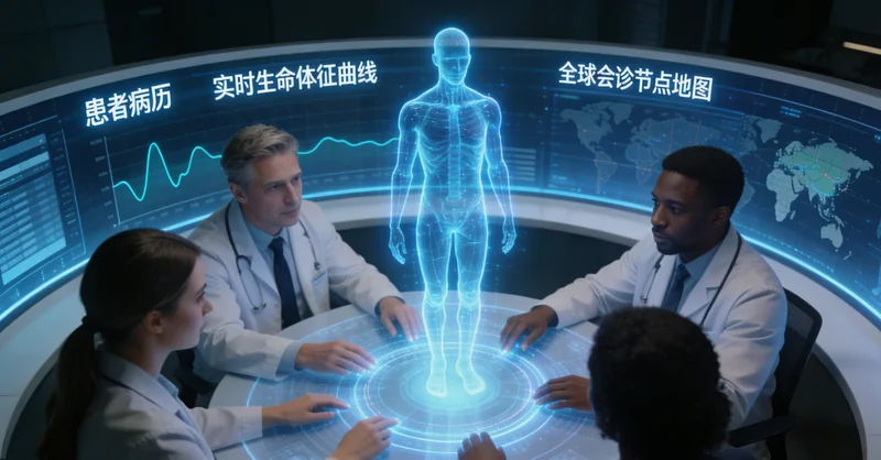 绵竹家庭进行健康与遗传咨询场景