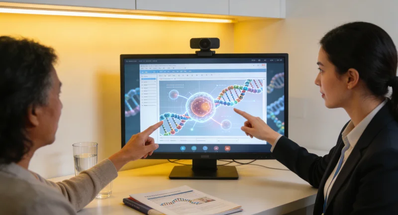 北镇遗传咨询师为家庭解读基因检