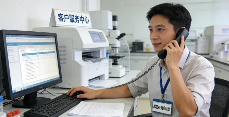 上海遗传咨询医生与咨询者沟通场