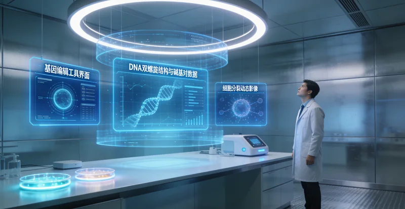 延安年轻患者与医生沟通基因检测