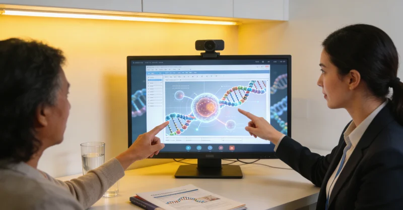 石嘴山遗传咨询师与患者沟通基因
