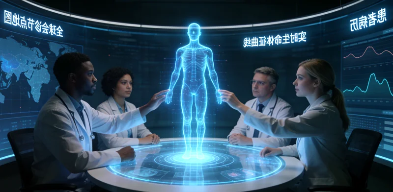 基因检测实验室进行DNA测序数