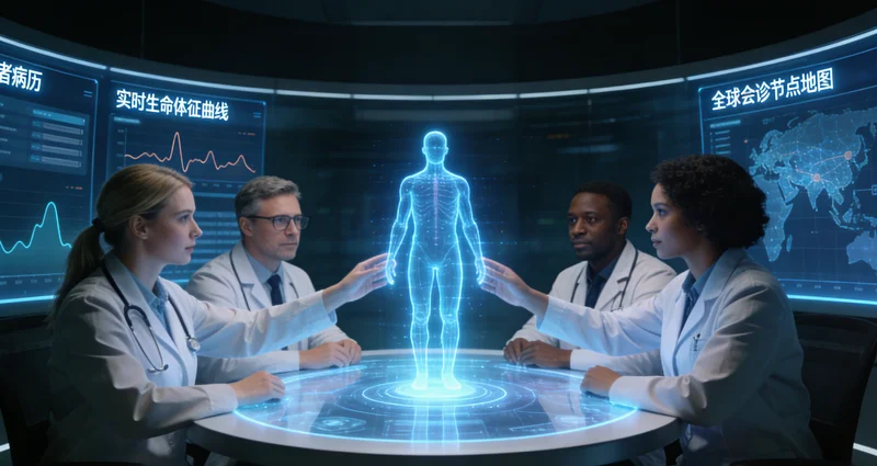 丰镇 患者与家属听取医生讲解基