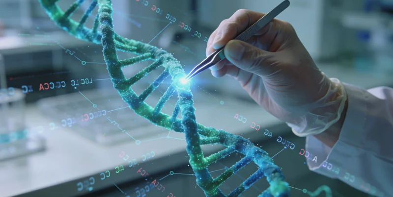 彬州医学实验室进行基因检测操作