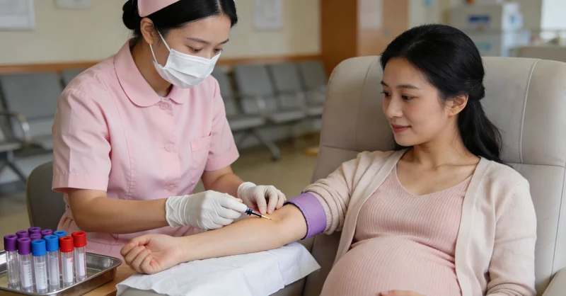 奈曼家庭查看心电图报告表情担忧