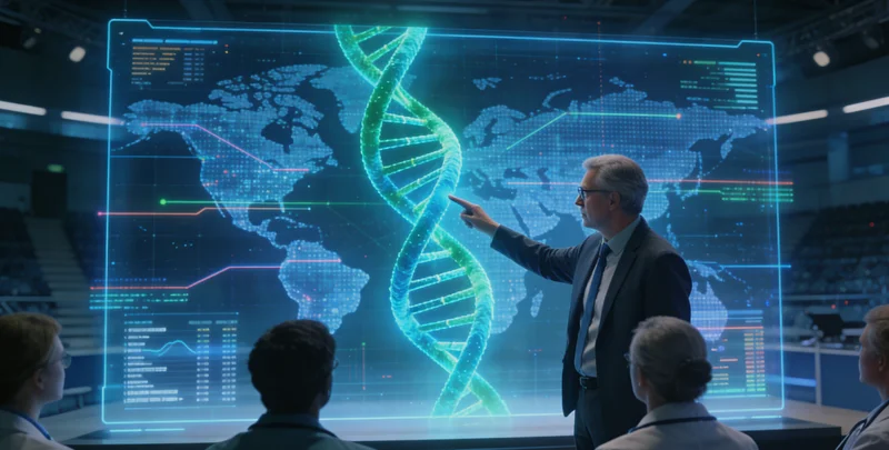 专业人员为玉溪市民进行APOE