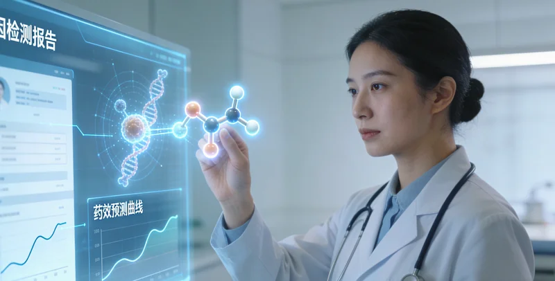 永康医院医生为患者解读基因检测