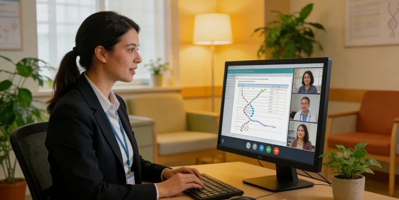 慈溪遗传咨询师为客户解读基因检