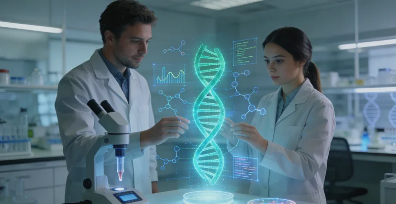 济宁家庭夫妻共同查看基因检测报