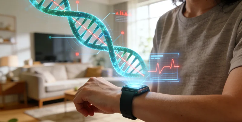 邵武医生与患者讨论基因检测报告