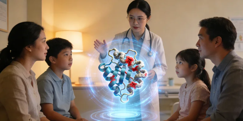 沅江家庭遗传咨询与家族健康树图