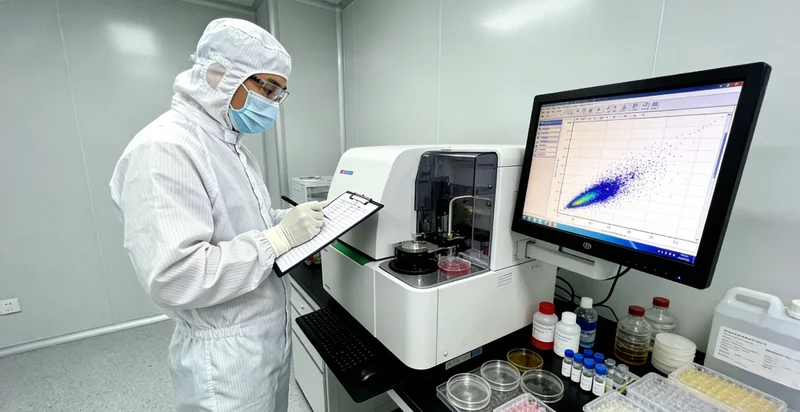 延边州医生为儿童进行眼部检查