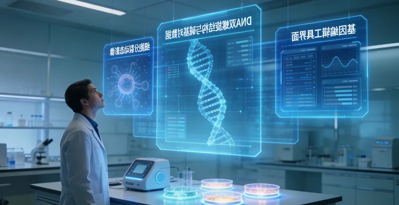 永康家庭在讨论健康管理与基因检