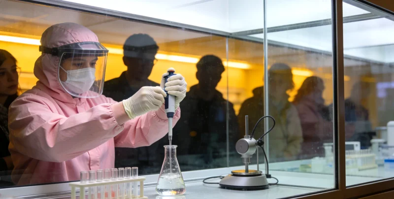 安宁基因检测取样现场，医护使用