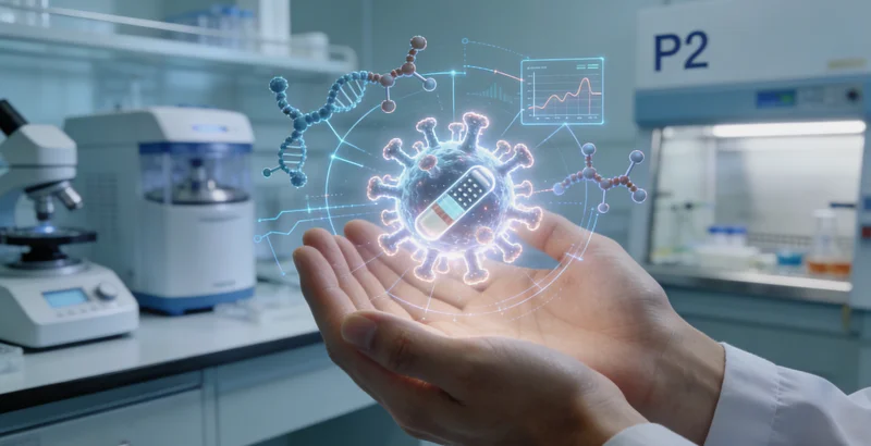 鄂前旗基因检测采样流程示意